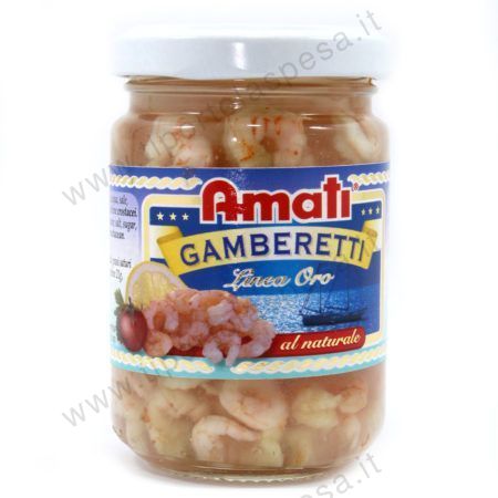 Gamberetti naturale Amati gr.140