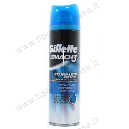 Schiuma barba Gillette mach3ml.200