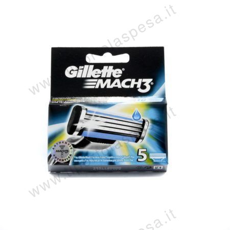 Lame Gillette mach3 x 5