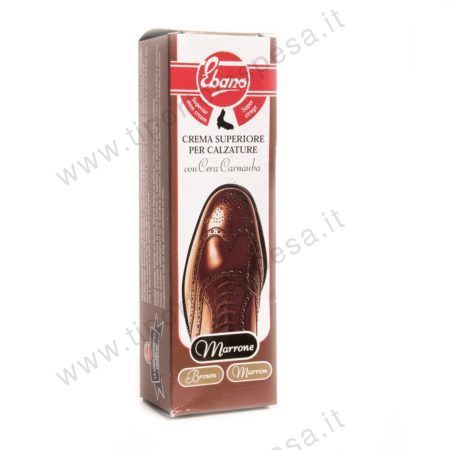 Lucido calzature Ebano marrone