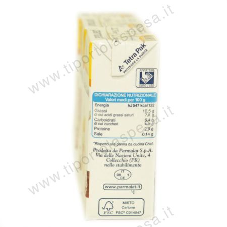 Panna chef leggera uht Parmalat gr.125 x 3 - immagine 2