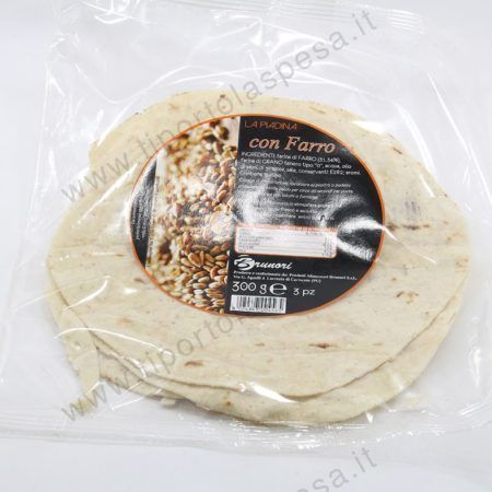Piadina al farro Brunori x 3