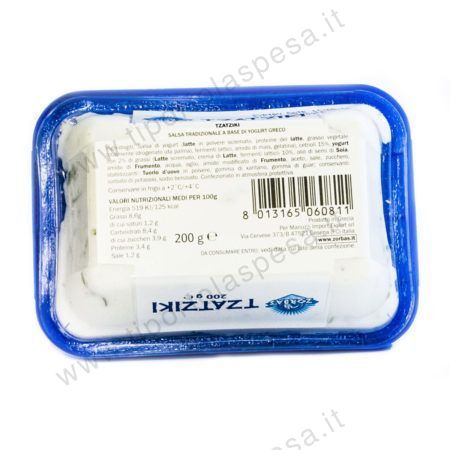 Salsa base yogurt greco tzatziki Zorbas gr.200 - immagine 2