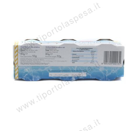 Tonno olio oliva Amati gr.80 x 3 - immagine 2