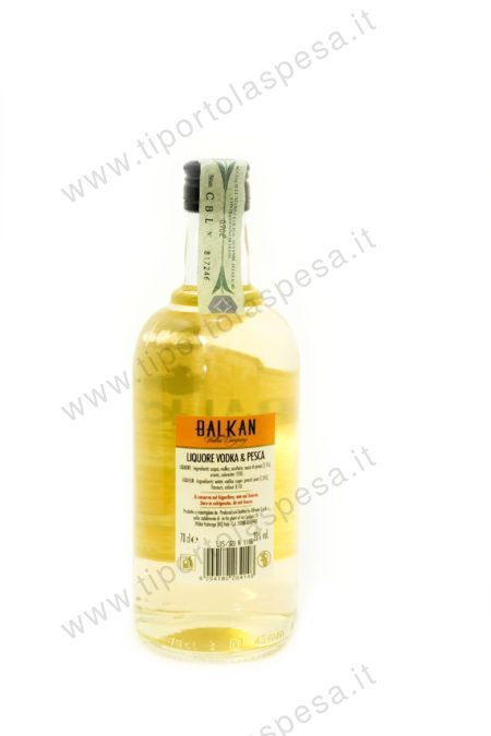 Vodka pesca Balkan cl.70 - immagine 2