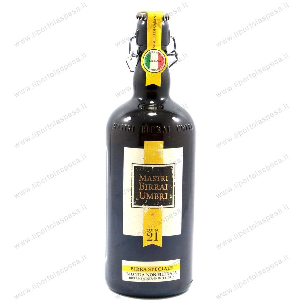 Birra artigianale bionda Mastri Birrai Umbri cl.75
