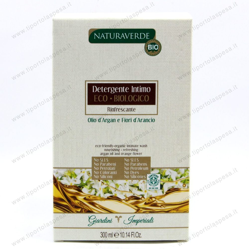 Detergente intimo rinfrescante Naturaverde Bio