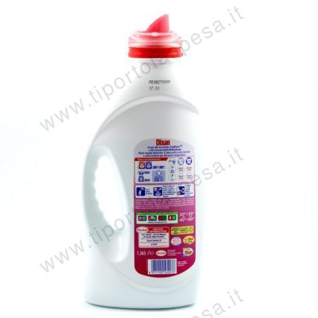 Detersivo Dixan liquido colore 21 lavaggi lt.1,365 - immagine 2