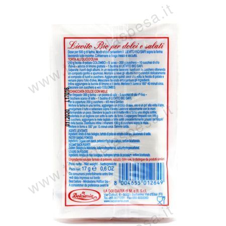 Lievito Safi Bio gr.17x3 - immagine 2