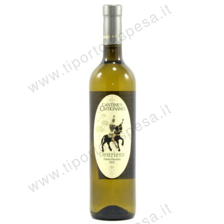 Vino bianco doc falerio pecorino Destriero Cantine Castignano