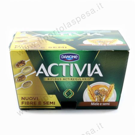Yogurt fibre con semi e miele Activia Danone - immagine 2