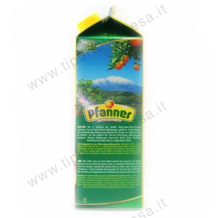 Succo arancia rossa Pfanner lt.2 - immagine 3