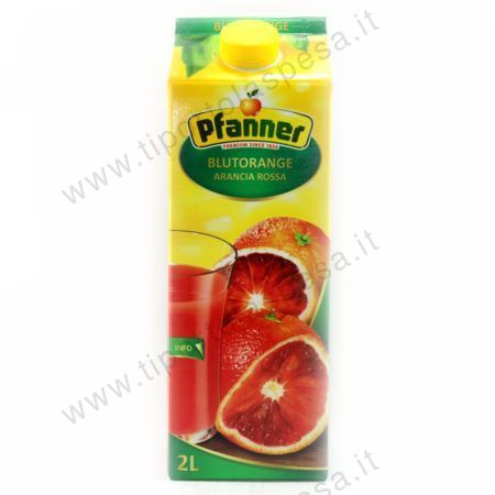 Succo arancia rossa Pfanner lt.2