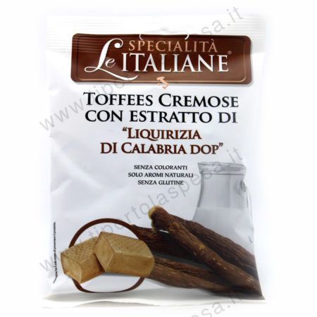 Caramelle toffees liquirizia Calabria Serra gr.100