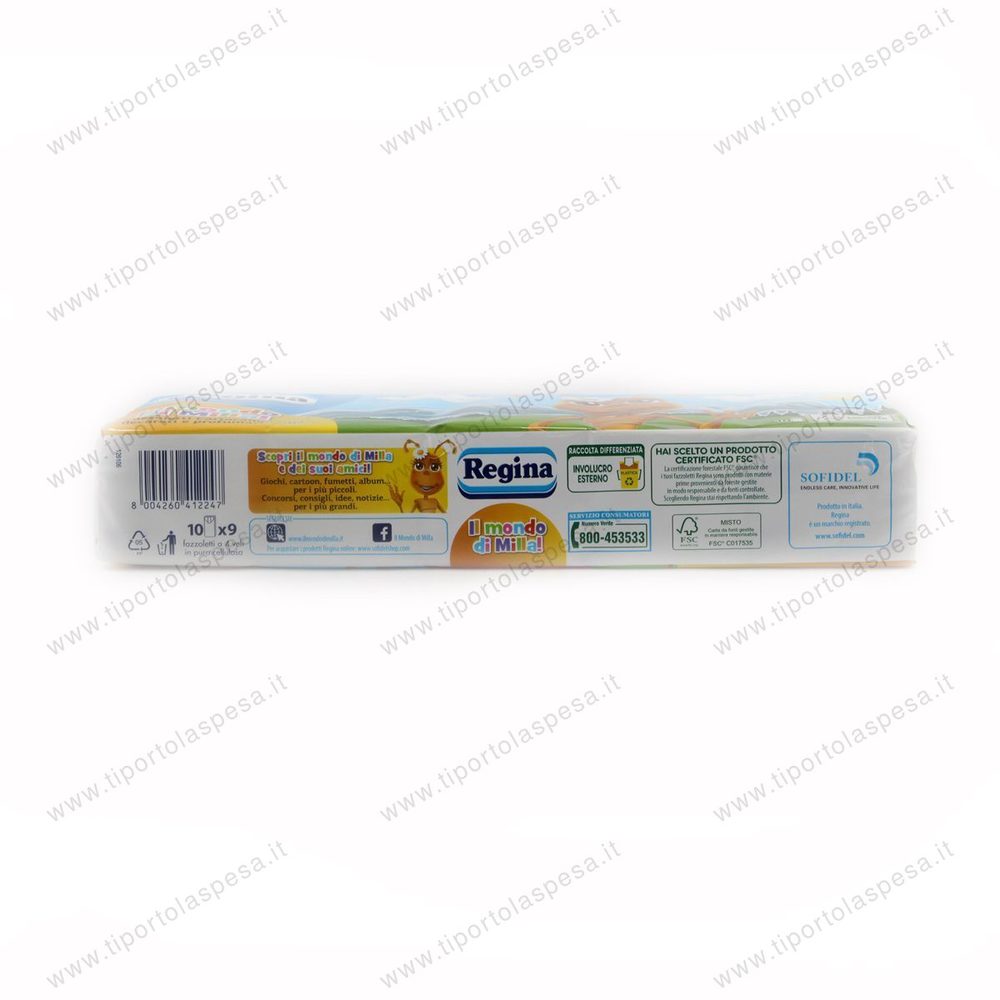 Fazzoletti cartacamomilla decorati e profumati Regina x 10 - immagine 2