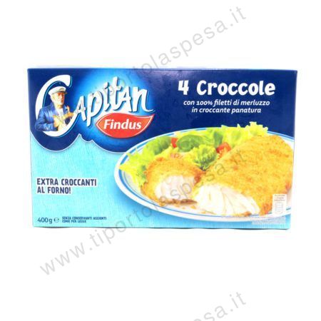 Filetti merluzzo Croccole classiche gr.100 x 4