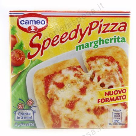 Speedy pizza margherita Cameo x 3