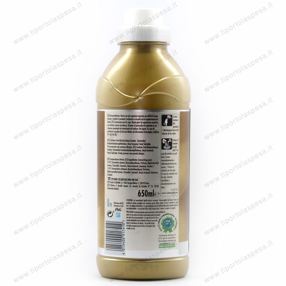 Lenor oro vaniglia concentrato ml.650 - immagine 2