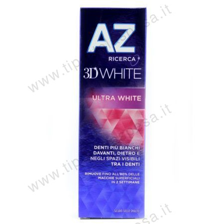 Dentifricio az ultra withe 3d