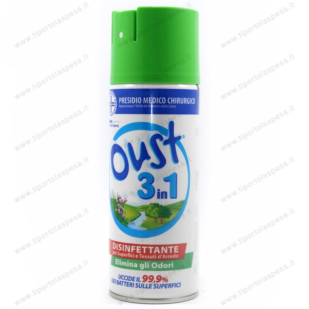 Disinfettante elimina odori Oust 3 in 1
