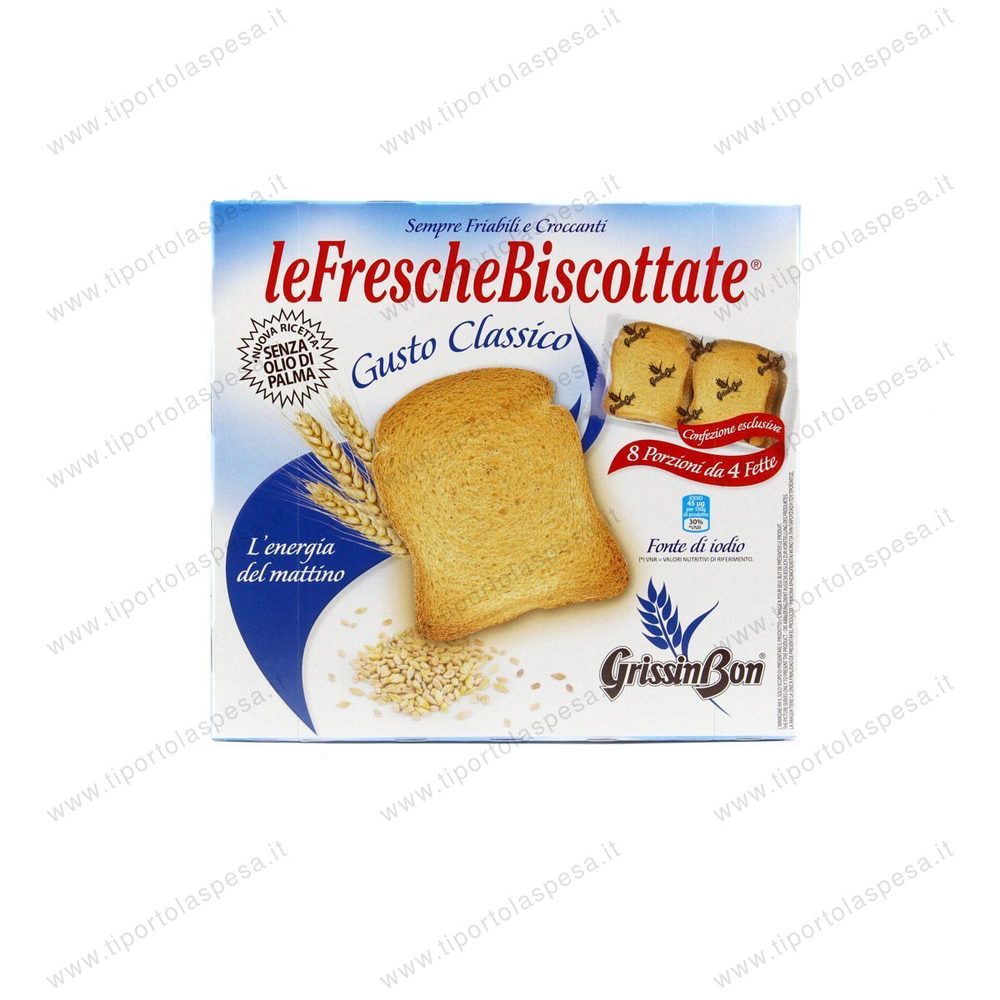 Fette biscottate Grissin Bon classiche gr.250 