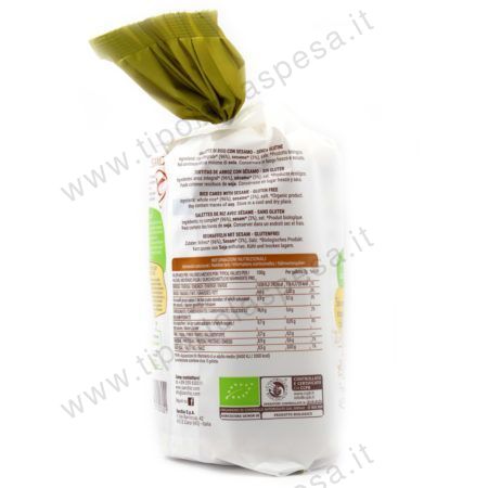 Gallette sesamo bio vegane Sarchio gr.100 - immagine 2