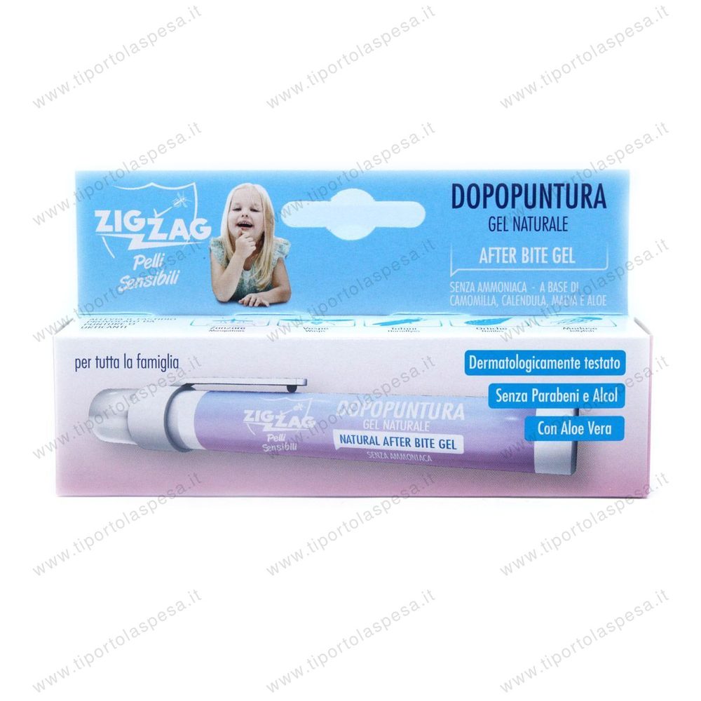Penna dopopuntura Zig Zag gel naturale