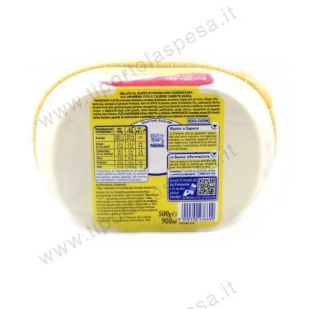 Vaschetta gelato La Cremeria Motta spagnola gr.500 - immagine 2