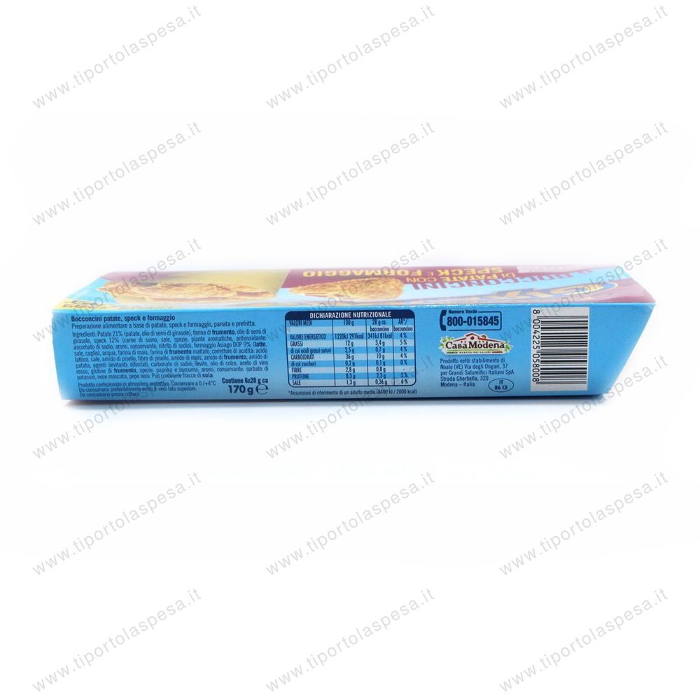 Giravolte bocconcini di patate, speck e formaggio Casa Modena - immagine 2