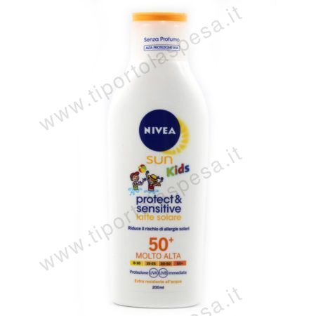 Latte solare bambini Nivea protezione 50+