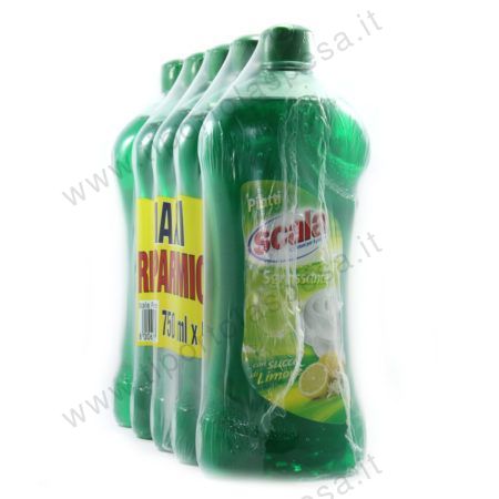 Detergente stoviglie a mano Scala piatti limone conf.risparmio