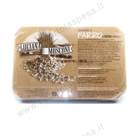Pasta uovo Mosconi tagliatelle al farro gr.250 - immagine 2