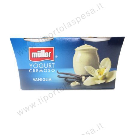 Yogurt cremoso vaniglia Muller x 2