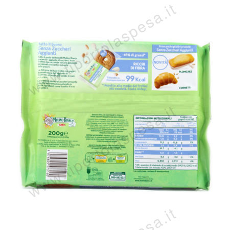 Frollini yogurt senza zuccheri aggiunti Mulino Bianco Barilla gr.200 - immagine 2