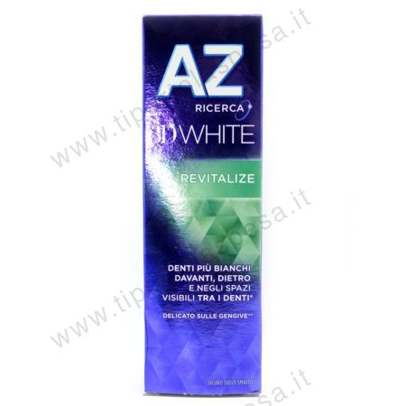Dentifricio AZ 3D ricerca white revitalize ml.75