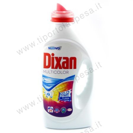 Detersivo Dixan liquido colore 21 lavaggi lt.1,365