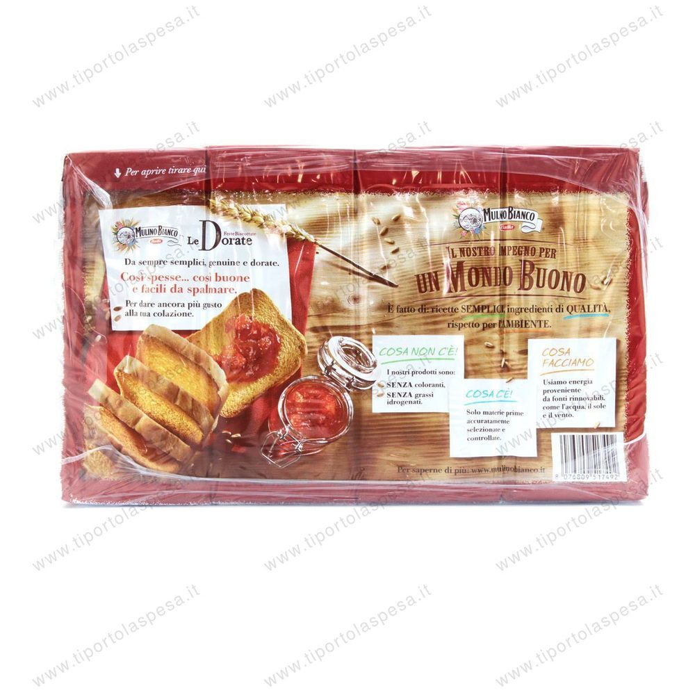 Fette biscottate Mulino Bianco Barilla 72+72 - immagine 3