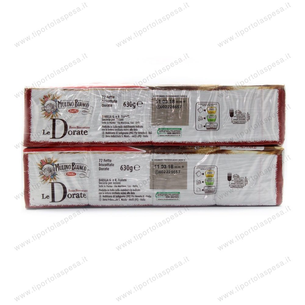Fette biscottate Mulino Bianco Barilla 72+72 - immagine 2