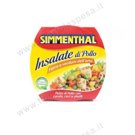 Insalate di pollo con farro e verdure Simmenthal gr.160