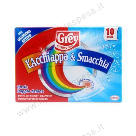 L'acchiappa & smacchia Grey x 10 buste