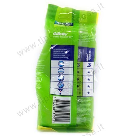 Rasoi Gillette blue 3 sensitive x 4 - immagine 2