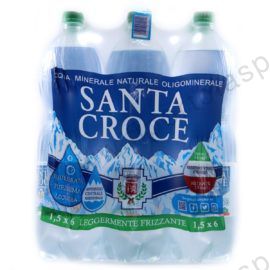 Acqua Santa Croce leggermente gassata lt.1,5