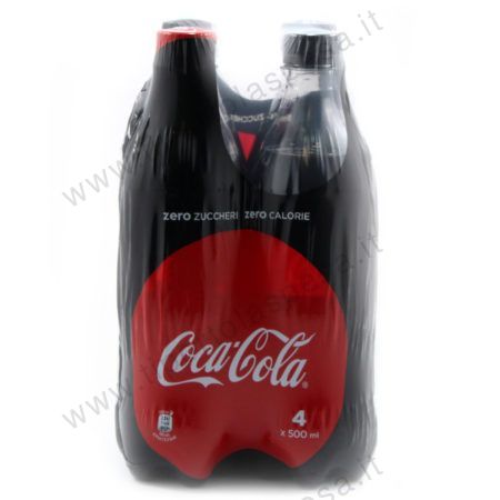 Coca Cola zero cl.50 x 4