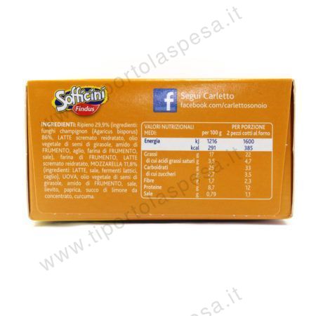 Sofficini Findus funghi mozzarella 4 pz. - immagine 2