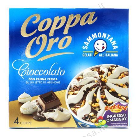 Coppa oro cioccolato Sammontana x 4