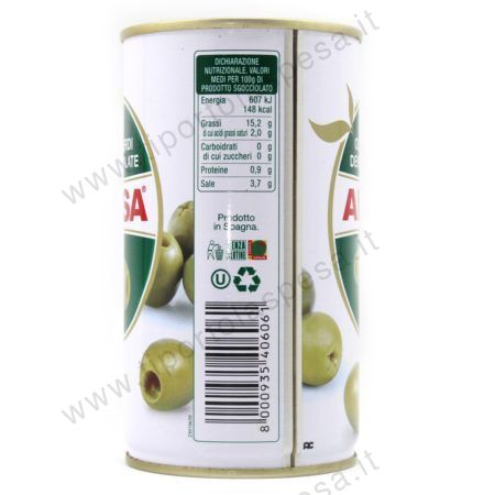 Olive verdi denocciolate Alisa in salamoia gr.340 - immagine 2