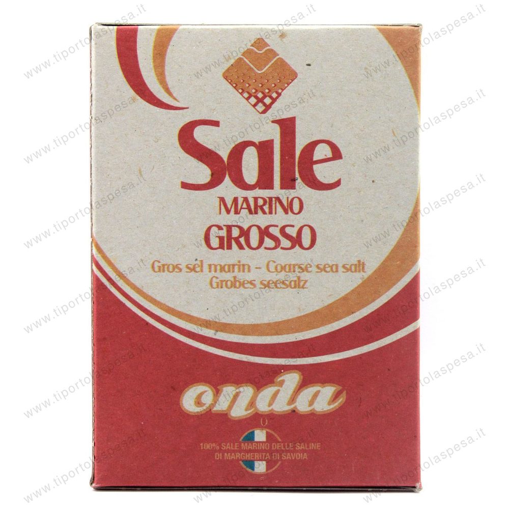 Sale marino grosso da cucina Onda kg.1