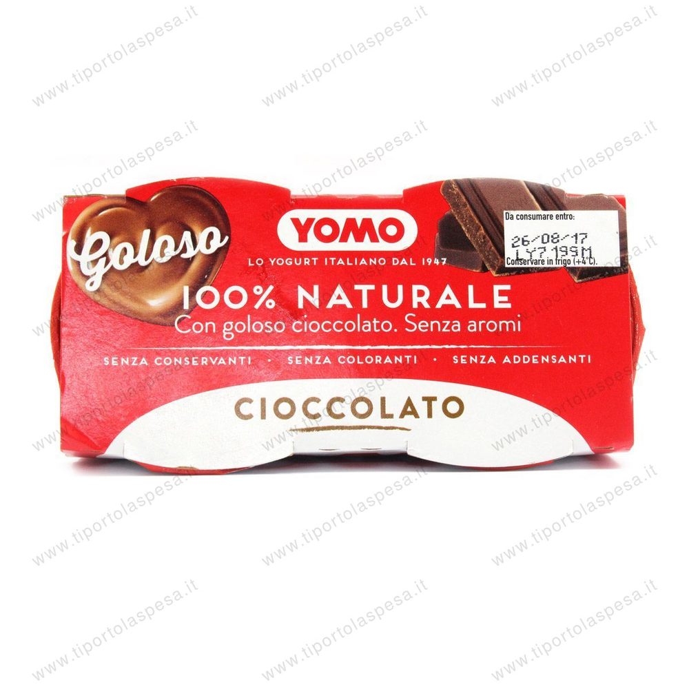 Yogurt cioccolato goloso Yomo gr.125 x 2 - immagine 3