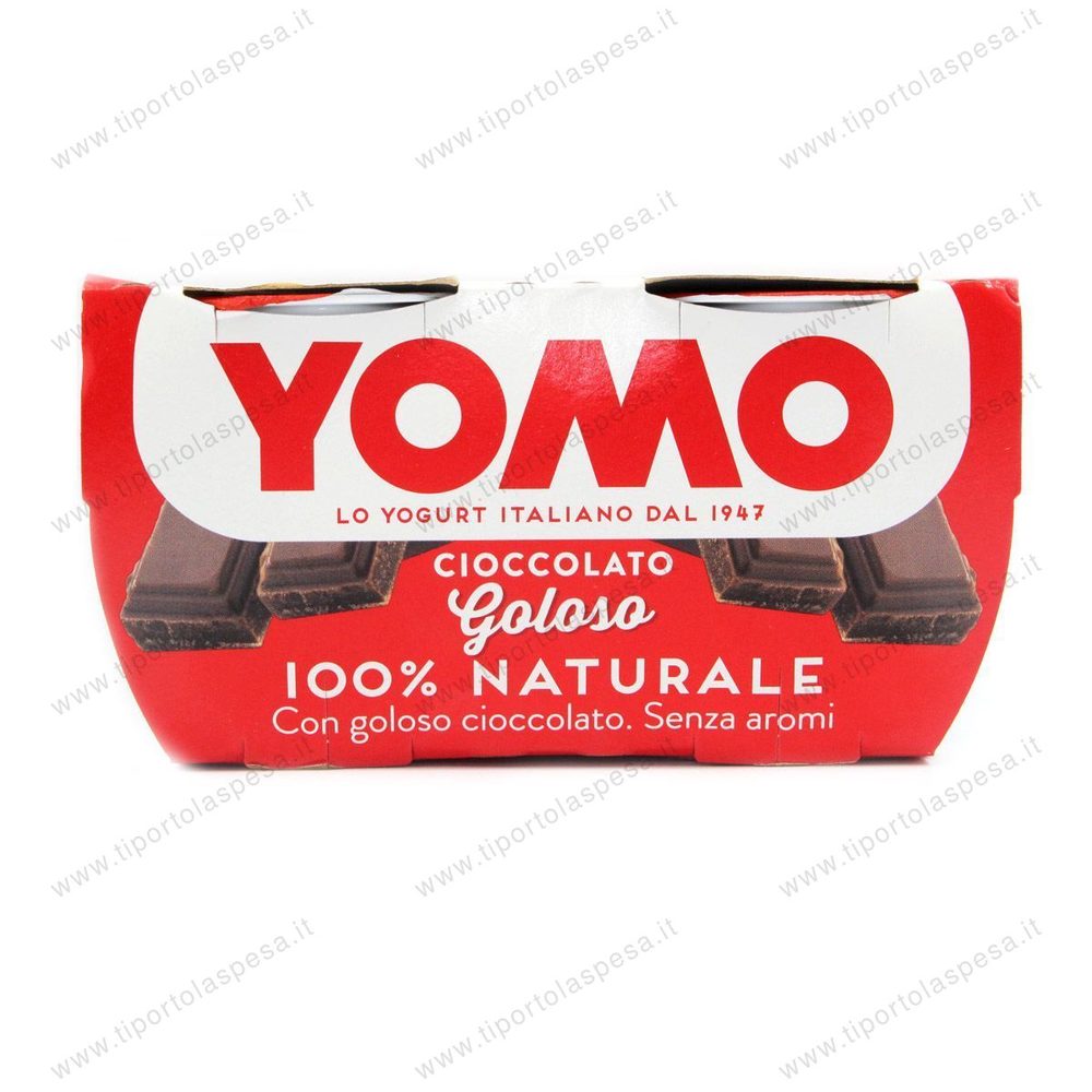 Yogurt cioccolato goloso Yomo gr.125 x 2