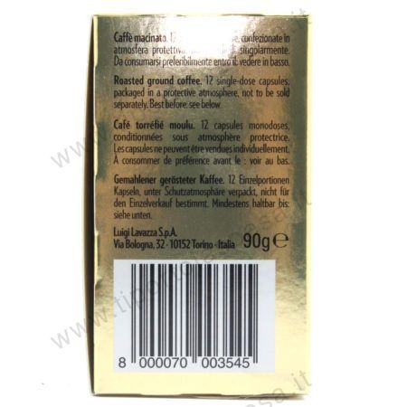 Caffè Lavazza qualità oro capsule x 12 - immagine 2